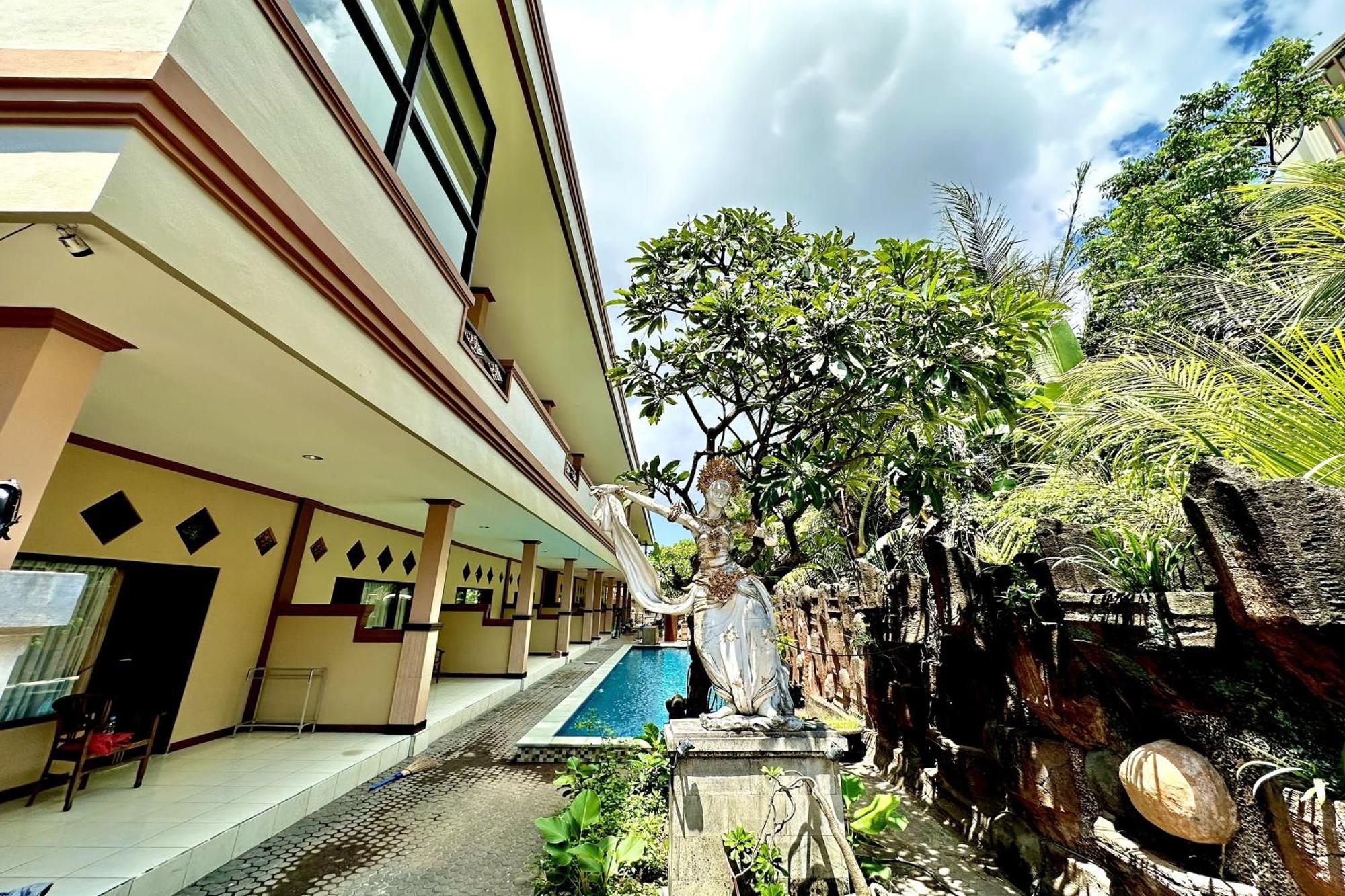 Taxa Raya Guest House Legian Eksteriør billede